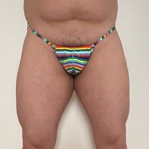 Cocksox slingshot thong - multicolor